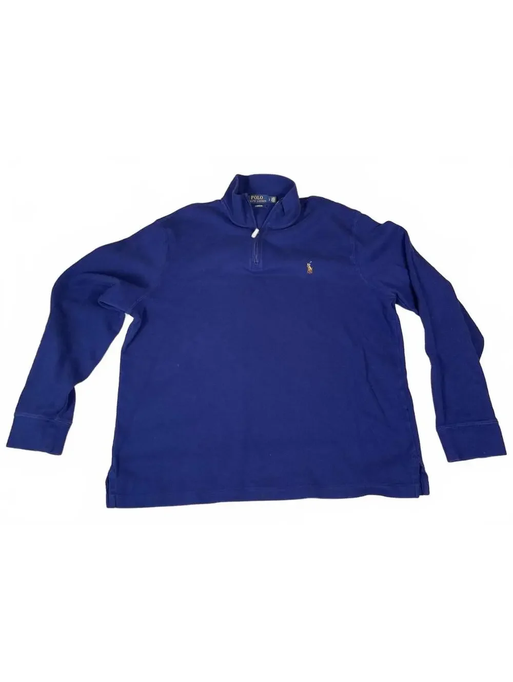 Polo Ralph Lauren Estate Rib Quarter Zip Pullover Sweater Large